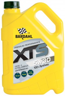 Масло моторное синтетическое BARDAHL "XTS 5W-30", 4л