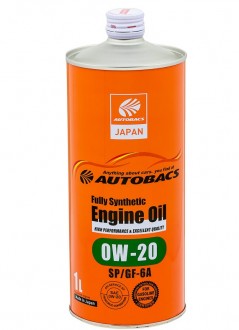 AUTOBACS Fully Synthetic 0W-20 SP GF-6A