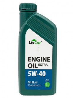 Масло моторное LIVCAR EXTRA ENGINE OIL 5W40 API SL/CF 1л